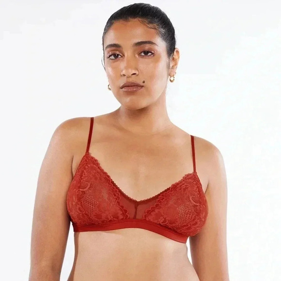 Savage x Fenty Lace Bralette Size 3X Fits 44D  42DD 20/22 - Picture 1 of 6